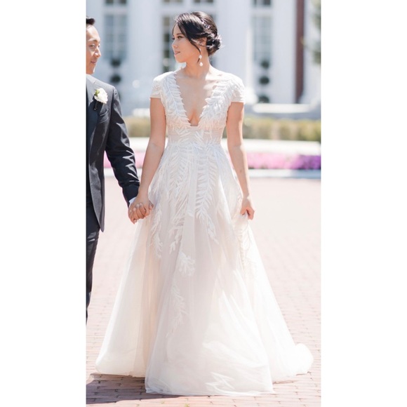 Tony Ward Bridal Edith Wedding Dress - Picture 1 of 8